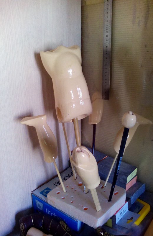 Реставрация антикварной куклы. Первая. Мне было не легко (фото 7)