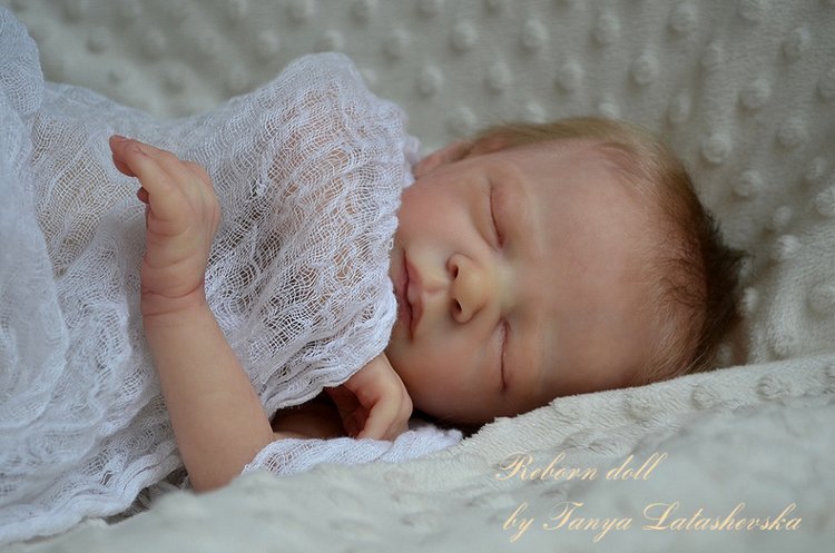 Спящее облачко крошка реборн Denver Rose (фото 2)