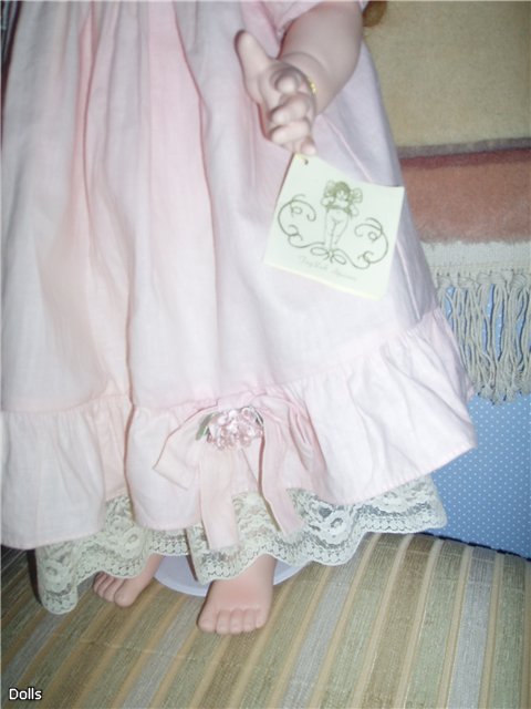 Фарфоровая кукла Ариэль от F.Spanos. Цветочный ангел из моей коллекции кукол (фото 4)