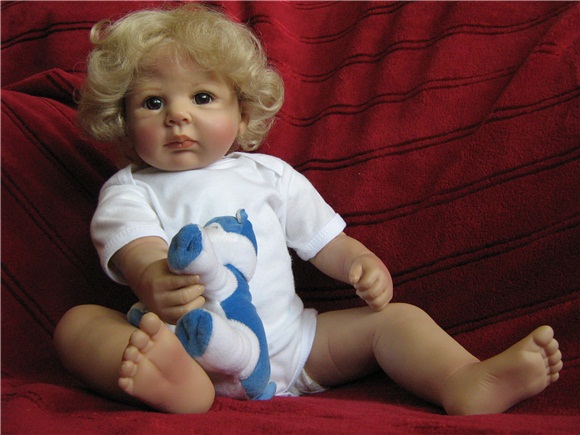 Кукла Matthias от Doris Stannat - мы зовем его Максимка (фото 3)