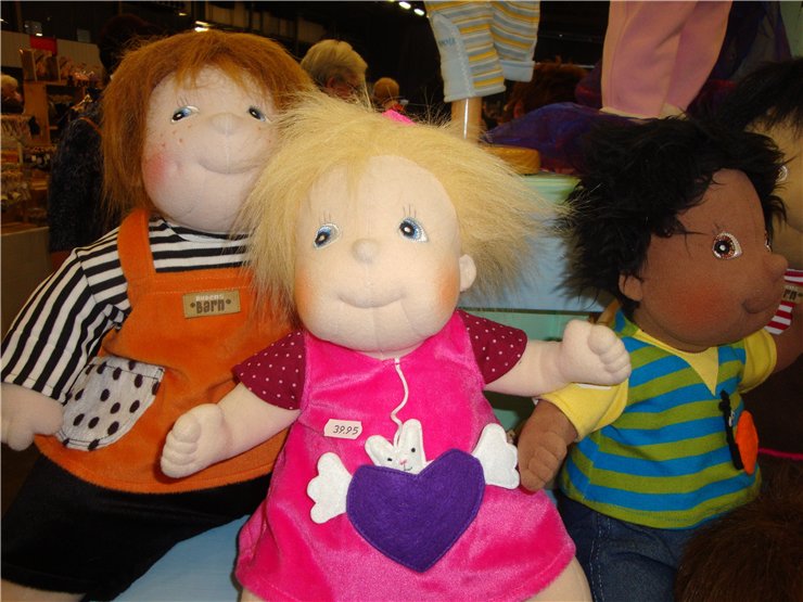 Международная выставка кукол в Ahoy Rotterdam (Нидерланды) 28-29 октября 2011 г. Часть третья