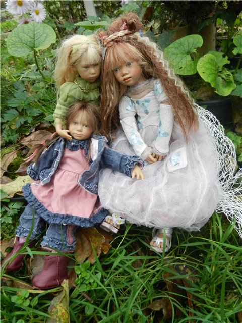 Мои крохотульки на природе. Клубные куколки от Аннет Химштед (фото 10)