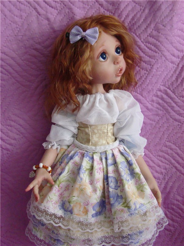 Волшебные глазки. Авторская кукла Кондрашовой Ирины