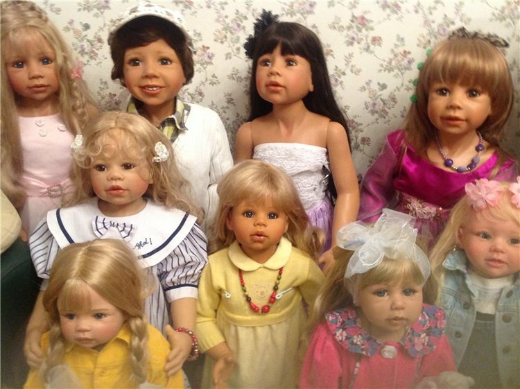 Просто так - моя коллекция кукол Моники Левениг