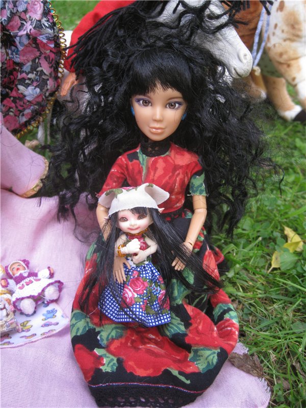 Маленькая цыганочка Рада — Куклы Fairyland (ФэйриЛэнд): BJD (БЖД)