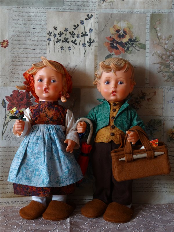 Любимые немочки — Винтажные куклы ГДР (Немки): Бигги