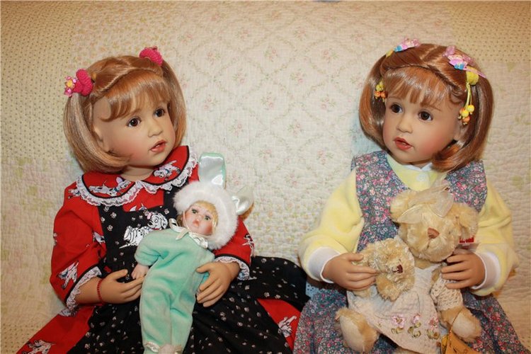 Гляжусь в тебя как в зеркало... Две сестрички Тувочки от Sissel Bjorstadt Skille (фото 4)