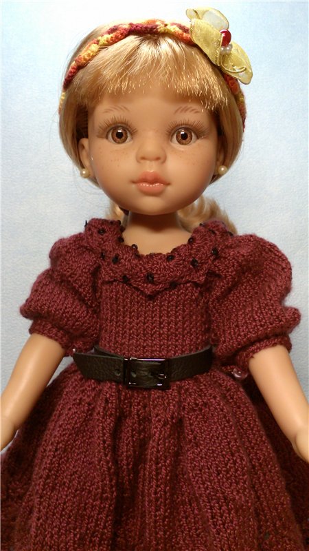 Просто платье для кукол Паола Рэйна (фото 3)