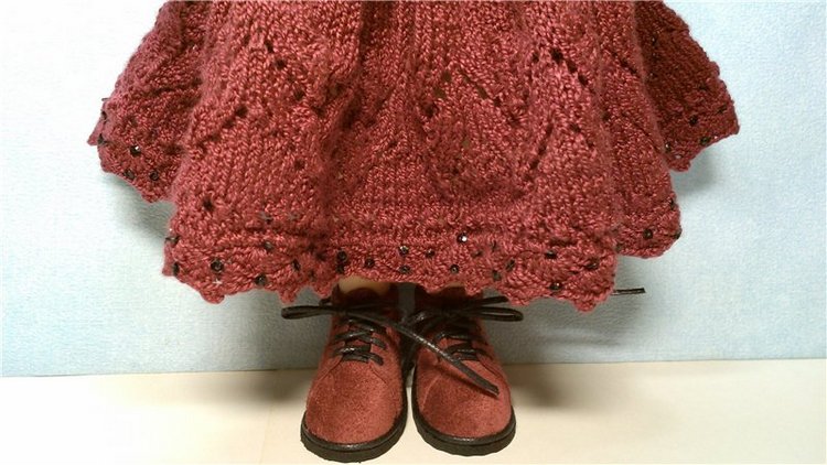 Просто платье для кукол Паола Рэйна (фото 10)