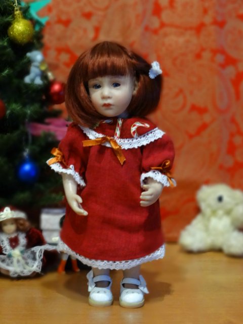 Ёлка в моём детском саду — Одежда и обувь для кукол своими руками: фото (фото 5)