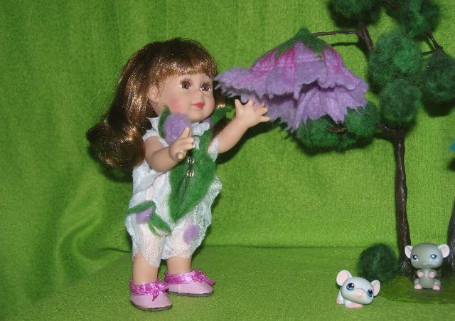 Сказка о цветочных феях — Одежда и обувь для кукол своими руками: фото (фото 10)