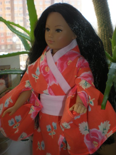 Амин линь и новое кимоно, куколки компании unimax дизайнер Heidi Ott
