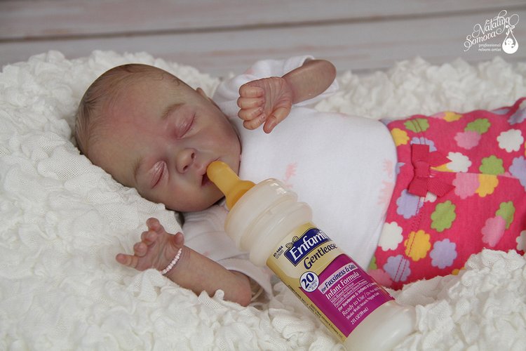 Моя маленькая ягодка Яна. Кукла реборн Наталии Сомовой