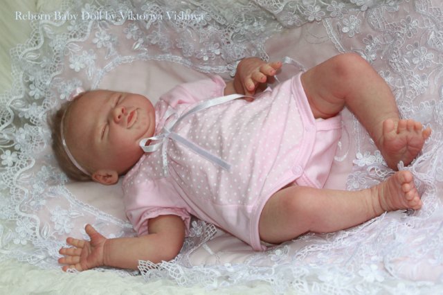 Крохотулька Angeli от Elisa Marx. Куколка реборн Виктории Вишни