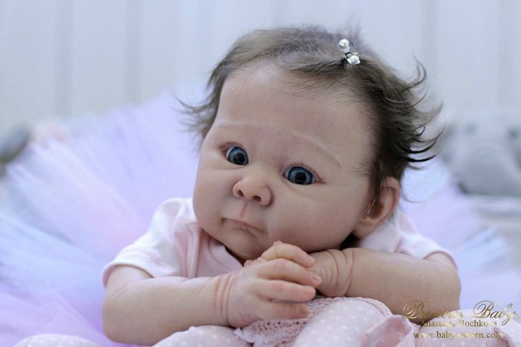 Моя маленькая пуговка! Кукла реборн Анастасии Бочковой