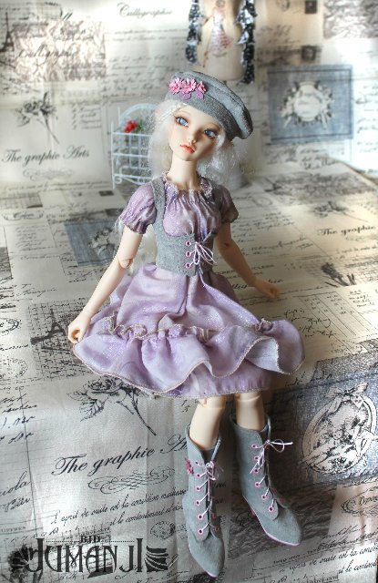 Комплект из кожи " Утро в Париже" (фото 4)