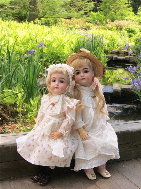 Кестнеры — Антикварные куклы Kestner (Кестнер) JDK: Хильда (фото 3)