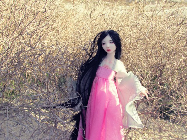 Авторская кукла Кику, хризантема | Бэйбики Авторская кукла Кику, хризантема (фото 10)