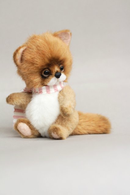 Лисёнок Василий. Игрушка ручной работы (фото 9)