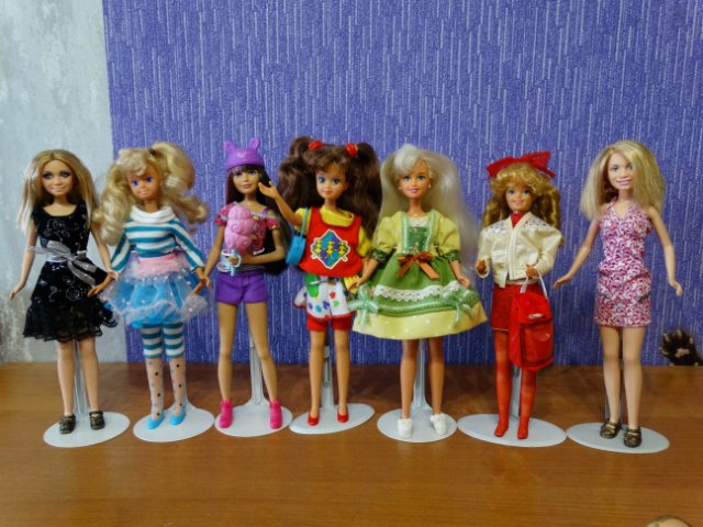 Вторая половина моей коллекции кукол Барби (фото 8)