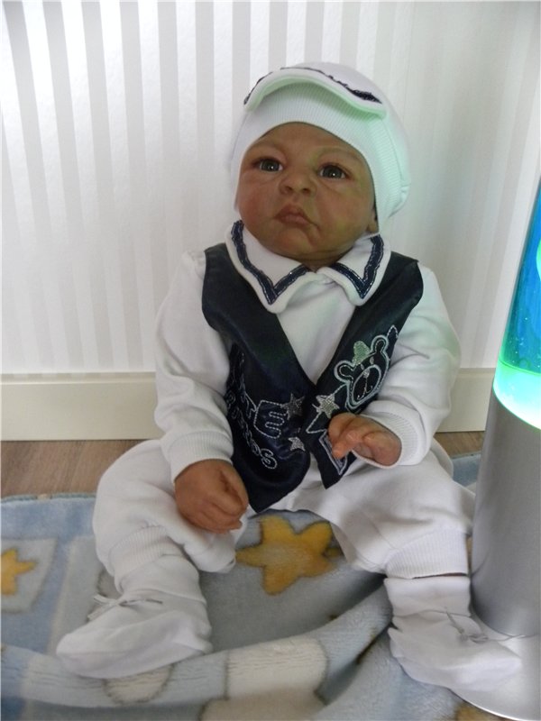 Просто хороший мальчик реборн Марио и его фото