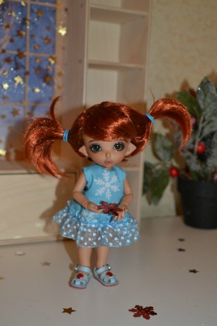 Как малышки пукифи к новому году готовиться помогали (фото 6)