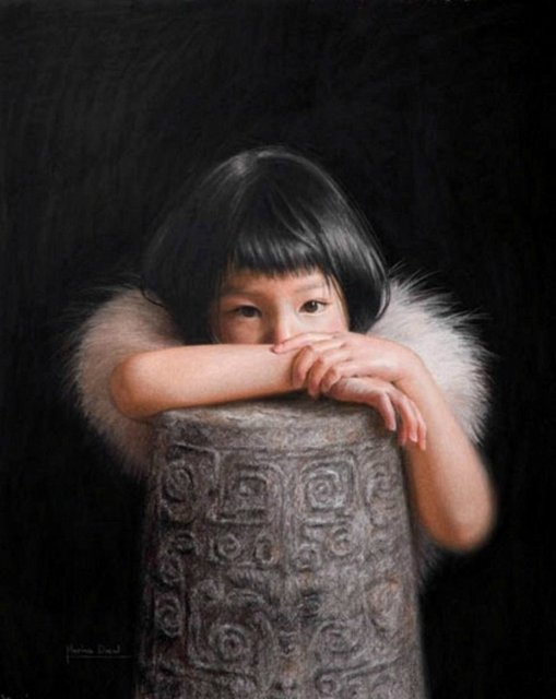 Дети в произведениях Марины Диул (фото 2)