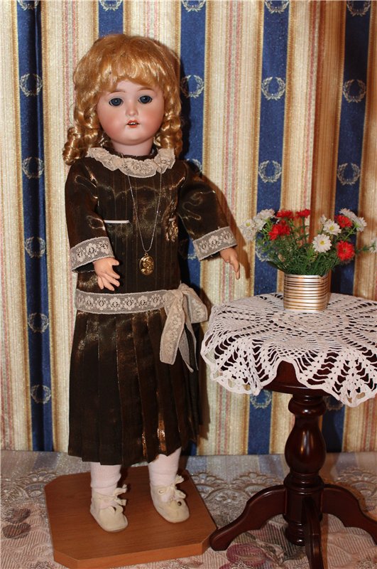 Немецкая антикварная кукла (фото 7)