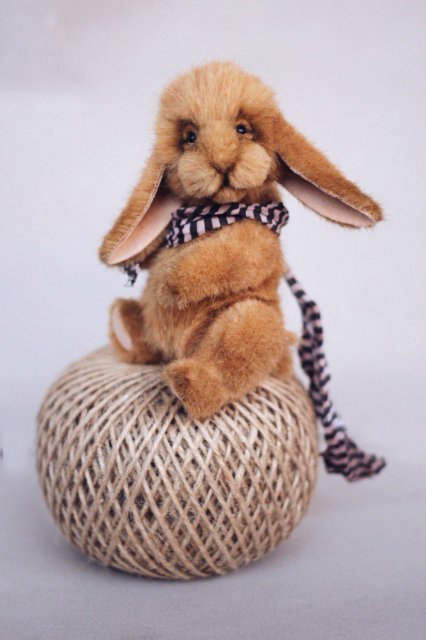 Сильвиан - кролик из леса. Авторские игрушки ручной работы Татьяны Матляк (фото 2)