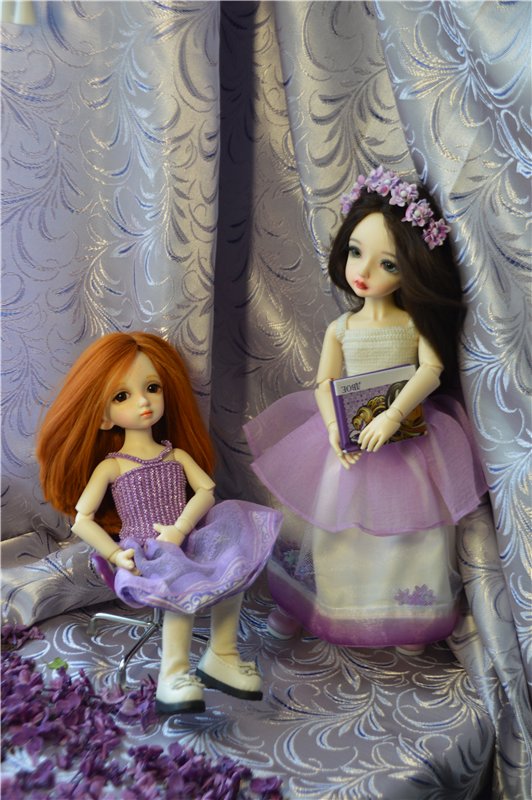 А нам фиолетово! Или у нас новенькая