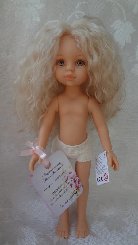 Красавица Лили — ООАК Paola Reina (Паола Рейна) и испанских кукол: перерисовка (фото 6)