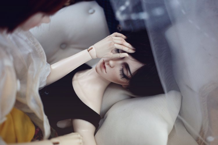 Ты спишь — Фотоистории с куклами BJD (БЖД): сериалы (фото 4)