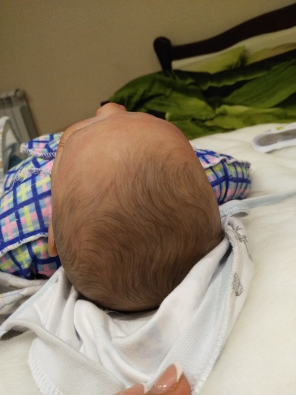 Переделка пупса. Или еще одна головушка в мой детсткой. Наденька (фото 8)