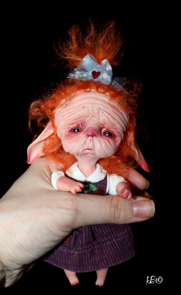 Фурунатти — Игрушки в смешанной технике (мех и глина): Арт