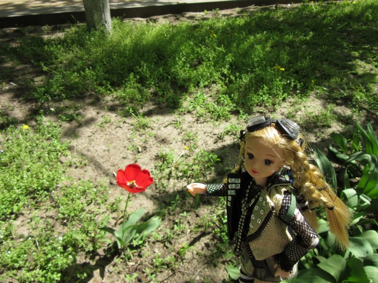 Первое мая. Сложно быть бунтарем, когда ты - милая девочка