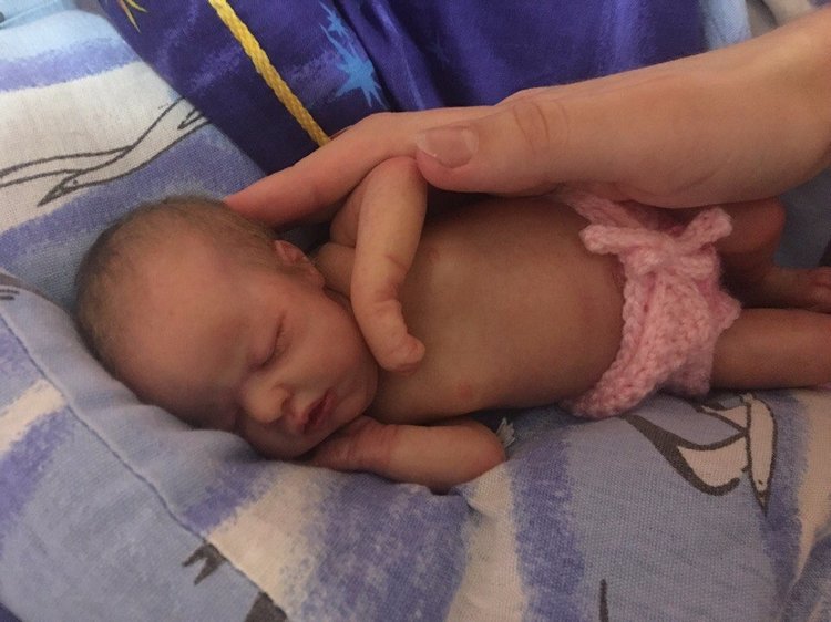 Wee Patience. Кукла реборн Саутер Антонины