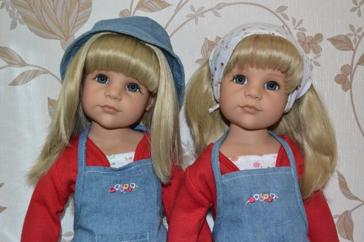 Очаровательные Сарочки-близняшки. Рыжульки 2006 года и Садовницы 2004 года