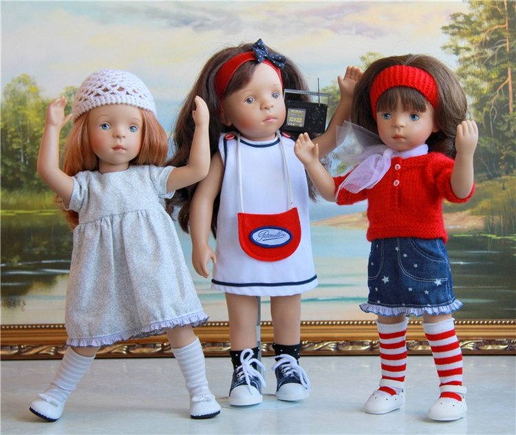 Любимые куклы от автора Сильвии Наттерер