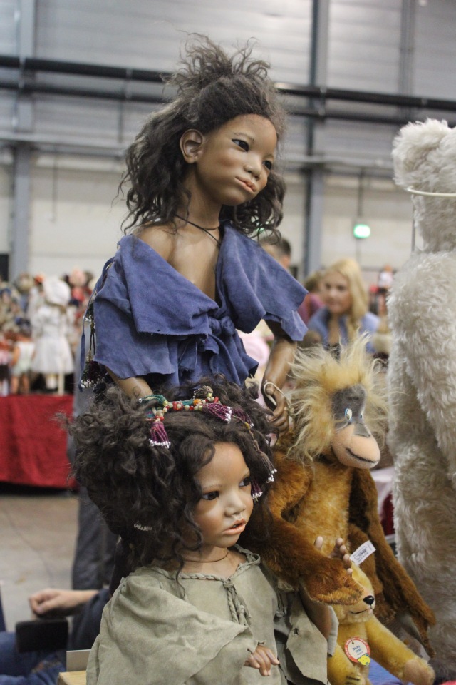 Выставка мишек, кукол и кукольной миниатюры в Голландии 2017 - часть третья