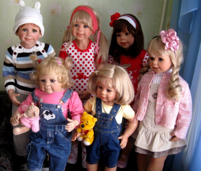 Моя любимая детвора.. Кукольная коллекция (фото 2)