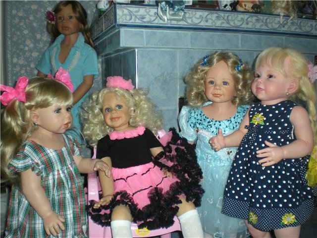 А у нас пополнение — Домашние коллекции кукол: фото собраний