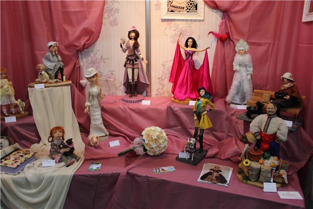 Крупнейшая выставка кукол в Украине «Модна Лялька» 2012, часть 1