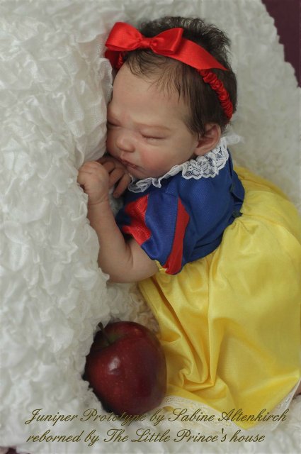 Прекрасная спящая белоснежка Прототип молда Juniper kit by Sabine Altenkirch