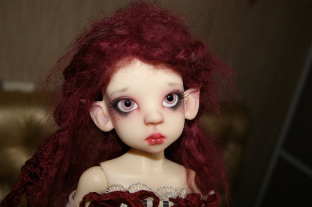 Fair elf Layla - Нежная лиловая эльфиня (фото 9)