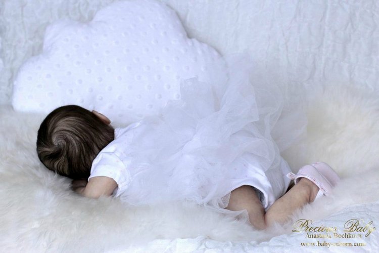 Малышка Квини. Кукла реборн Анастасии Бочковой