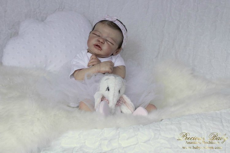 Малышка Квини. Кукла реборн Анастасии Бочковой