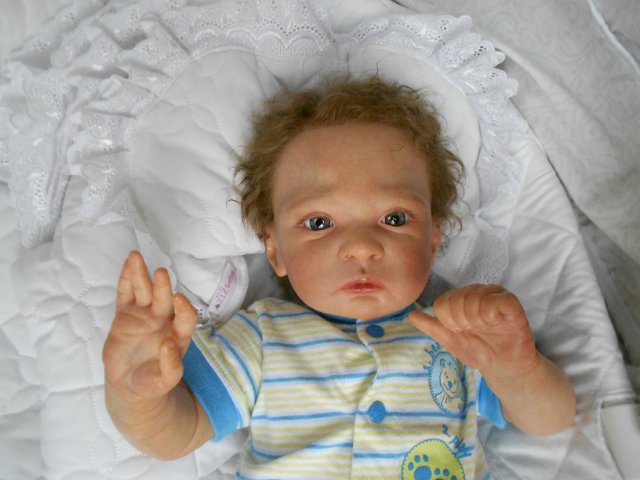Малыш реборн молд Sweet Pea Awake от Laura Lee Eagles
