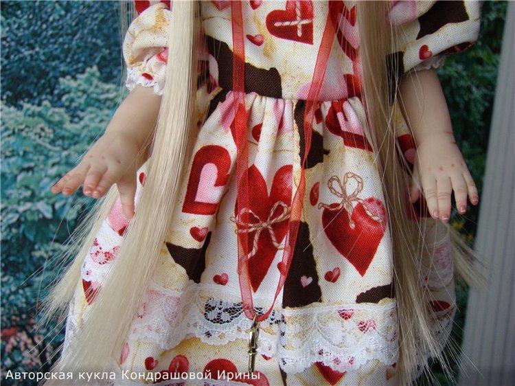 Сказочная девочка на заказ. Авторская кукла Кондрашовой Ирины (фото 4)