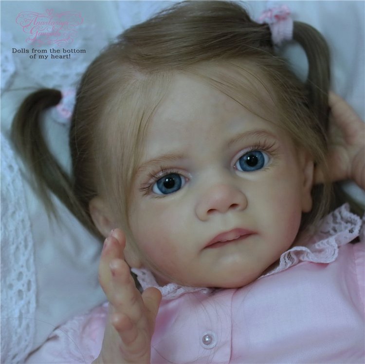 Дарина. Мой Прототип реборн Фрида от Каролы Вегерих (фото 4)