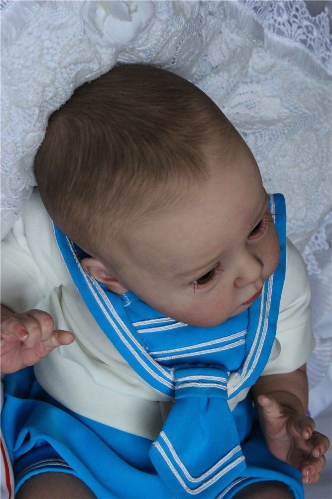 Тимошка-Капитан. Кукла реборн Светланы Преображенской